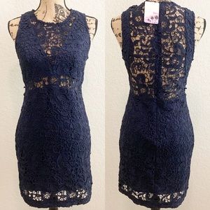 Dainty Hooligan Sleeveless Poetic Love Dress NWT